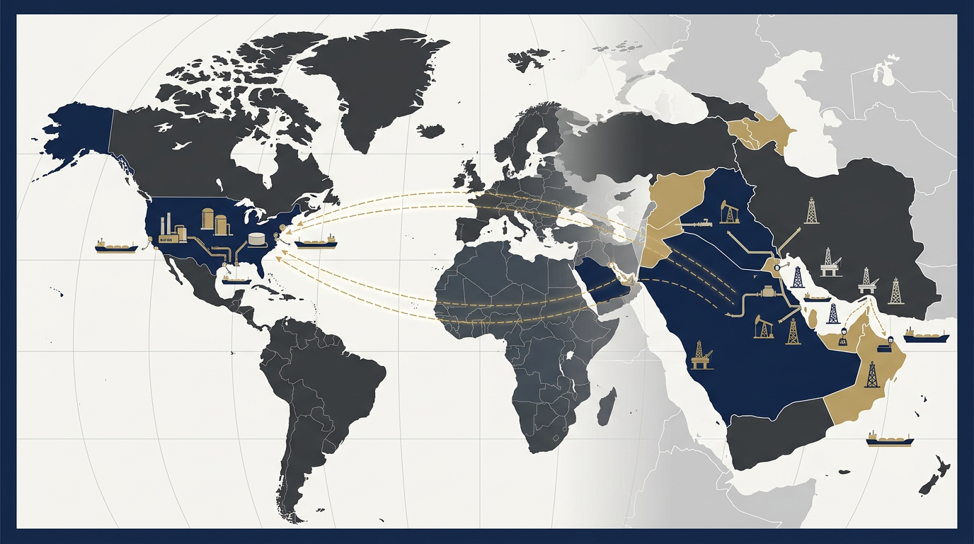 oil and gas global supply